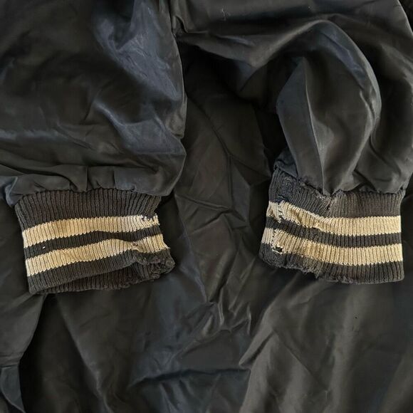 Vintage 80s Sears Raiders Satin Bomber Youth Large - Picture 6 of 6